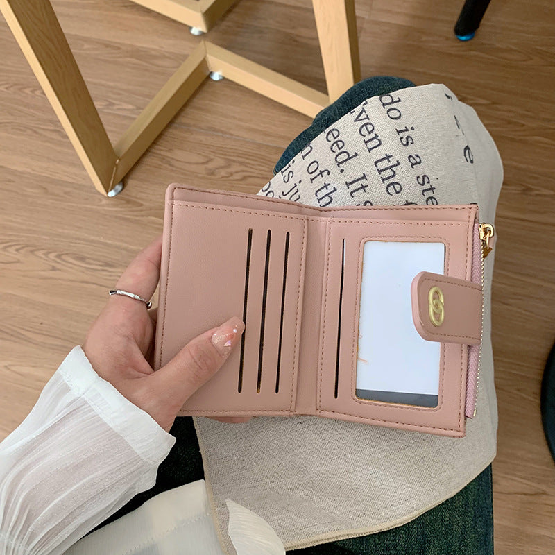 Korean Style Women's Wallet with Multi-Card Slots