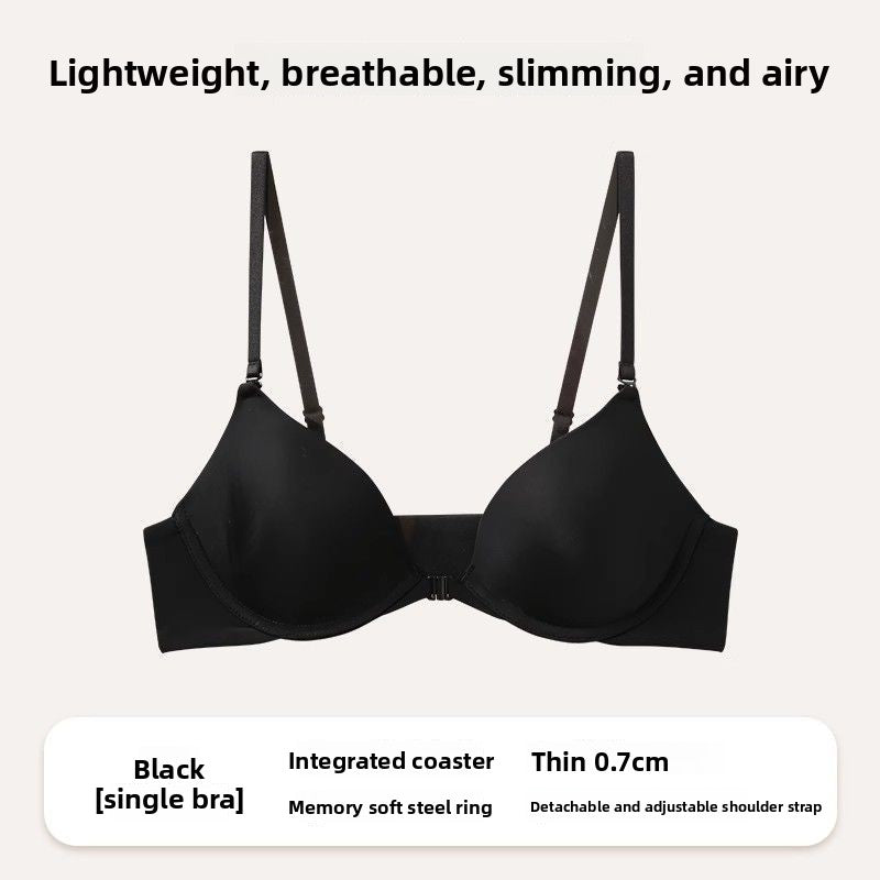Front-Button Anti-Sagging Seamless Bra