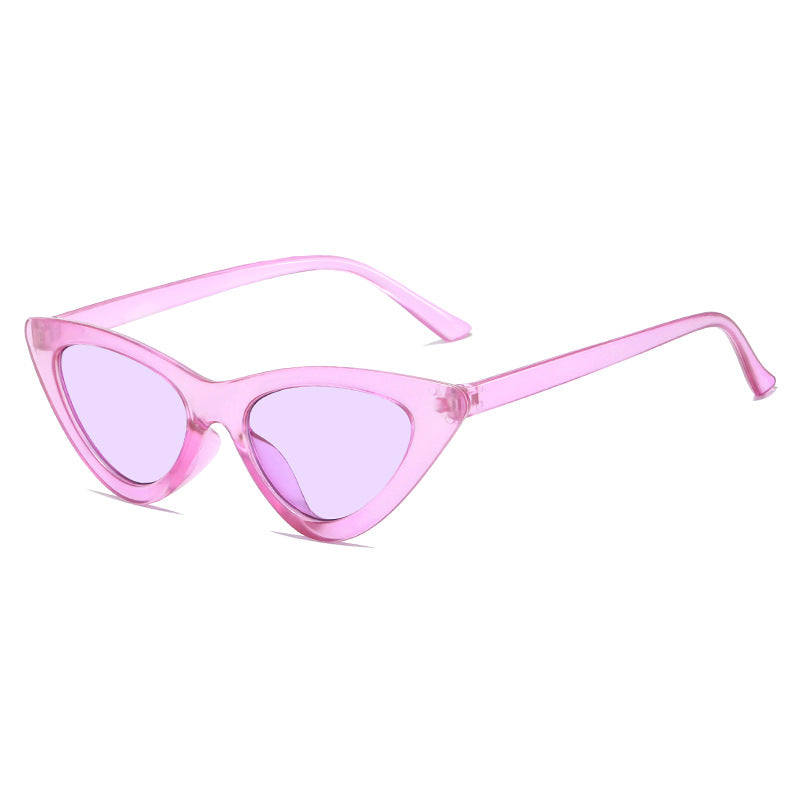 Fashion Cat-Eye Triangle Sunglasses with UV Protection