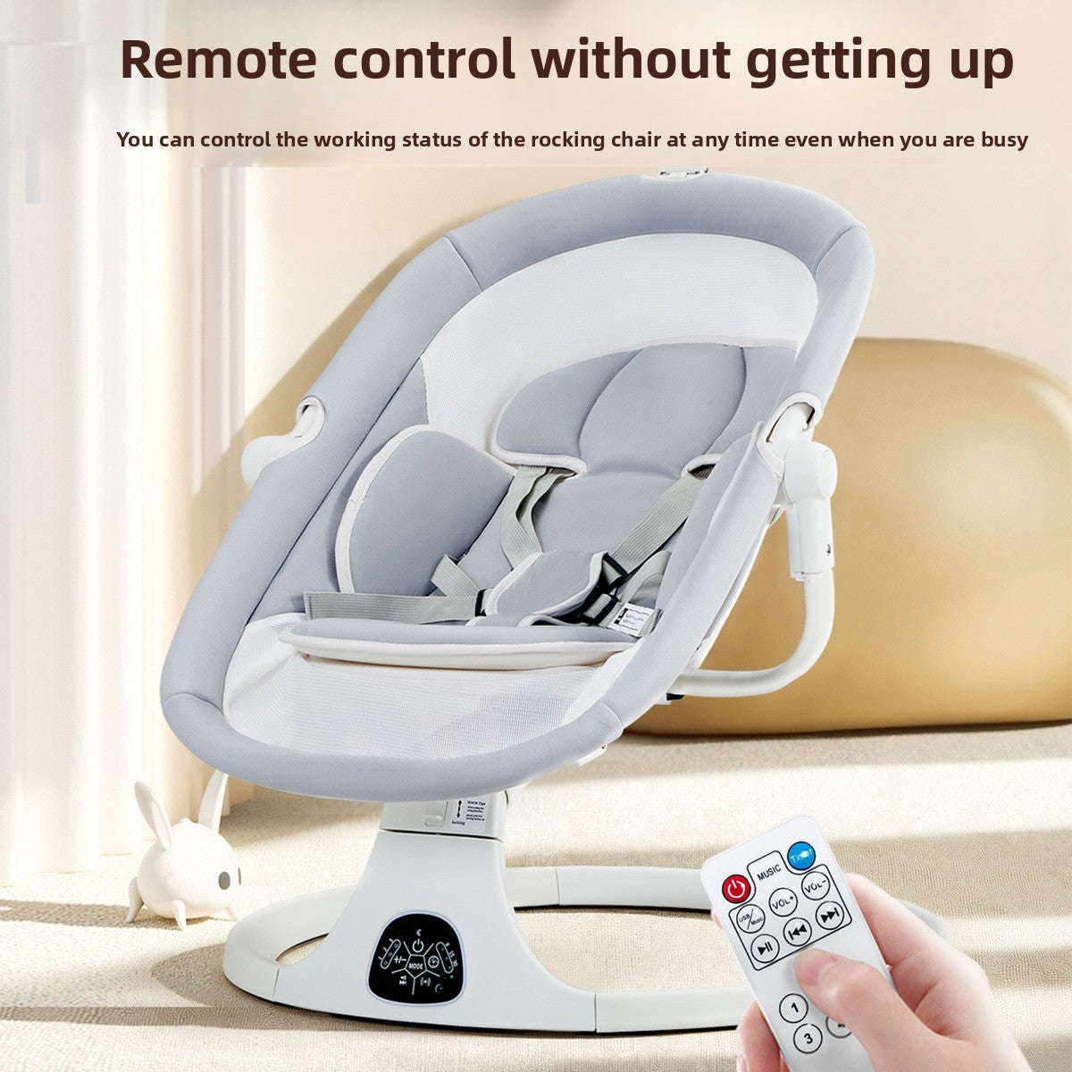 Electric Rocking Baby Bed