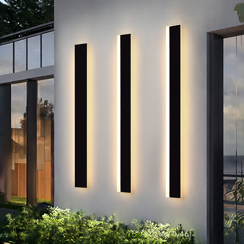 Minimalist LED Waterproof Outdoor Wall Lamp