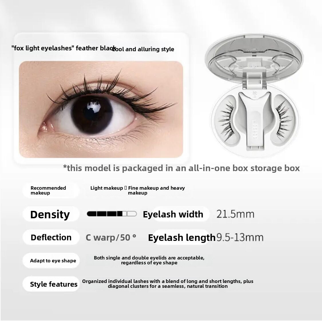 Magnetic Eyelashes for a Natural Look