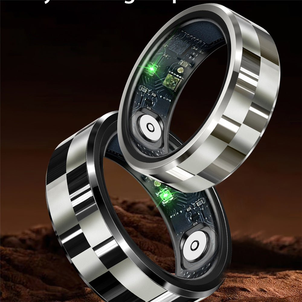 New R9 Smart Ring with Health Monitoring and Charging Case