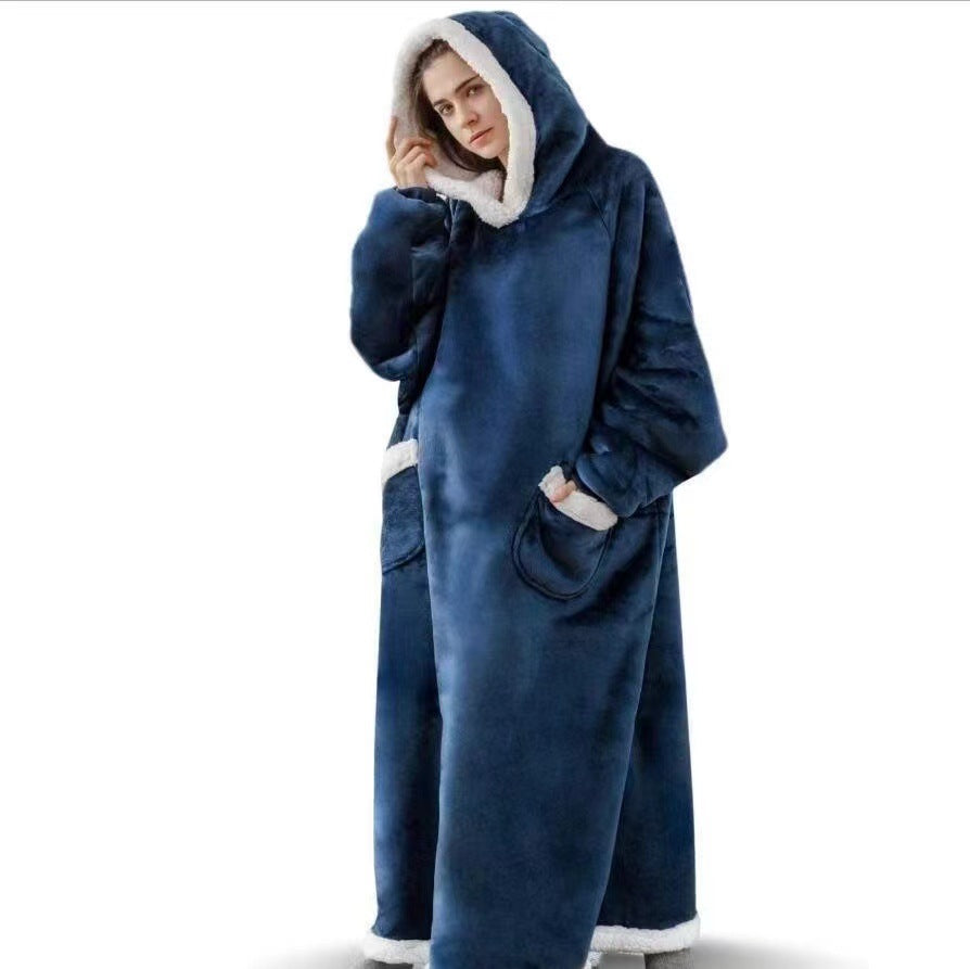 Fleece Hoodie Blanket - Very Warm