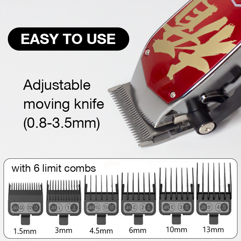 Graffiti Three-Color Hair Clipper