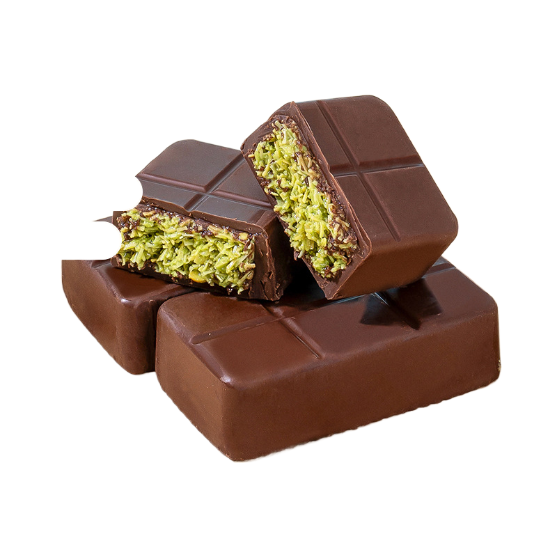 Dubai Style Pistachio Chocolate Filled Silk Crisp