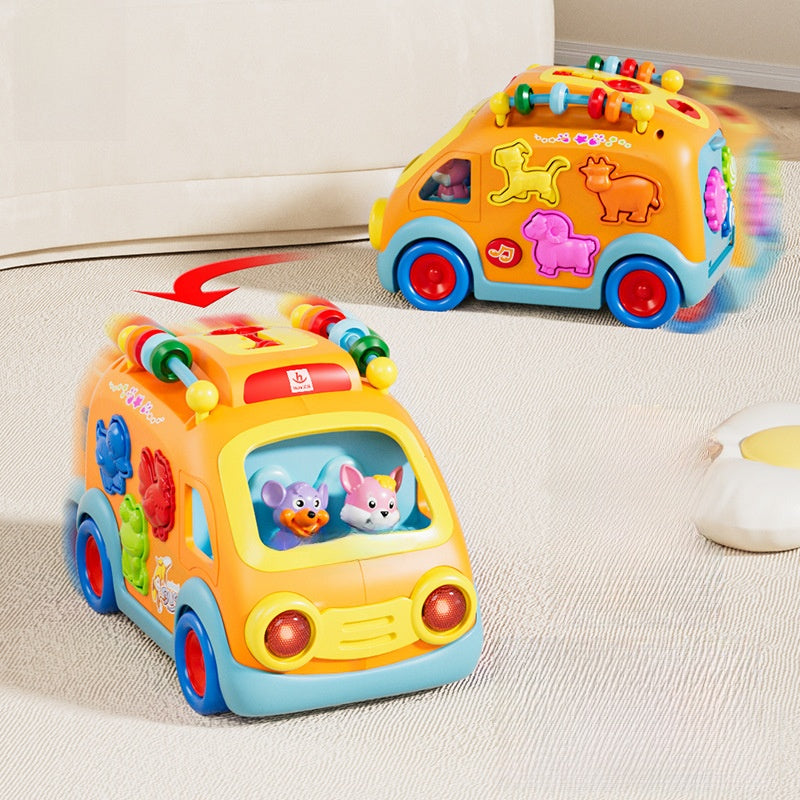 Educational Electric Toy Bus for Toddlers