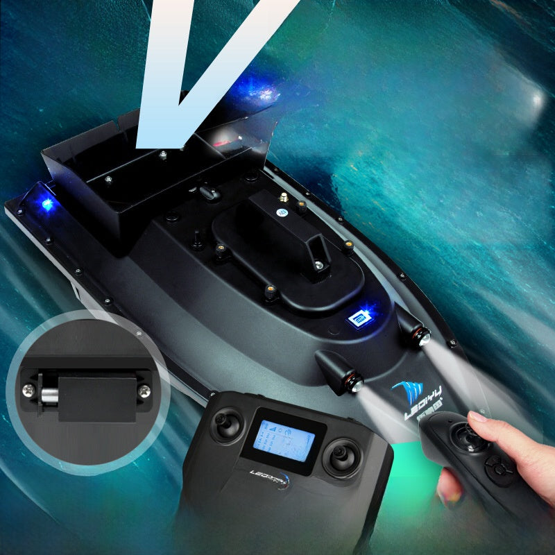 High-Speed Remote-Controlled Bait-Trapping Vessel