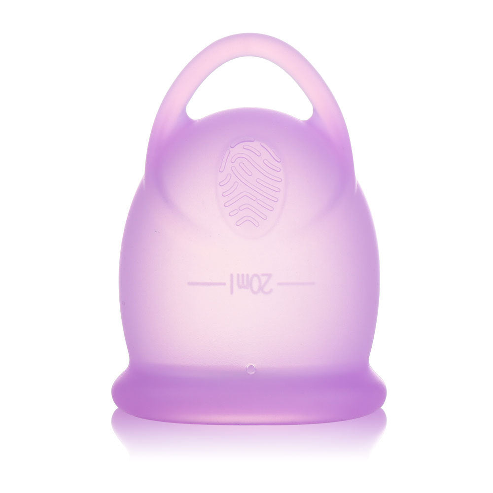 Silicone Menstrual Cup with Pull Ring