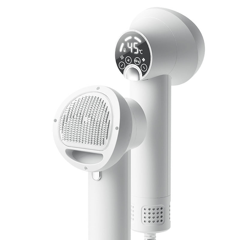 Pet Hair Dryer & Grooming Comb 2-in-1
