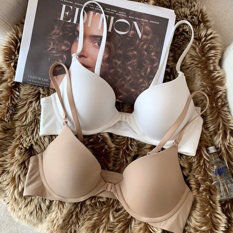 Front-Button Anti-Sagging Seamless Bra