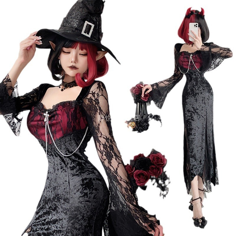 Halloween Costume Black Dress