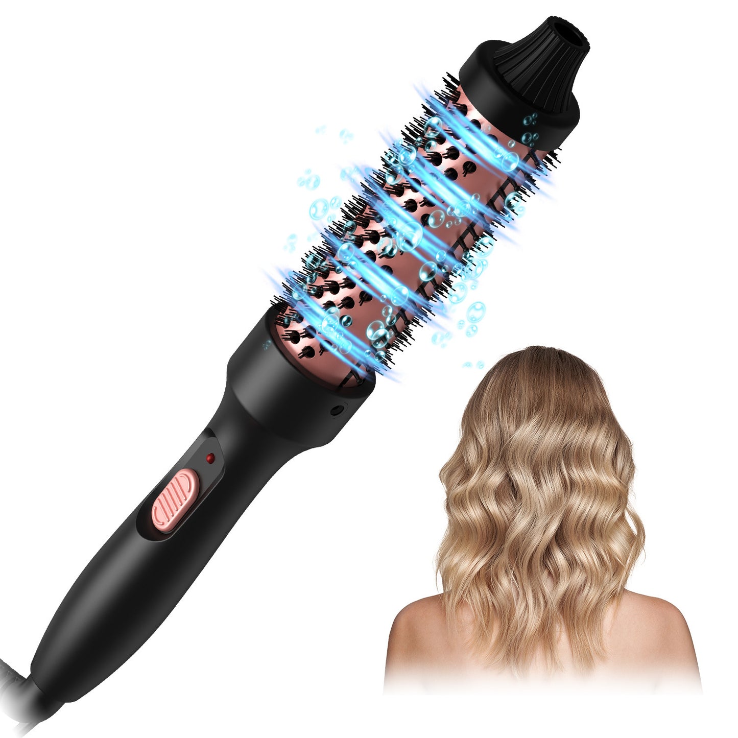 Dual-Purpose Hair Straightener and Curling Iron