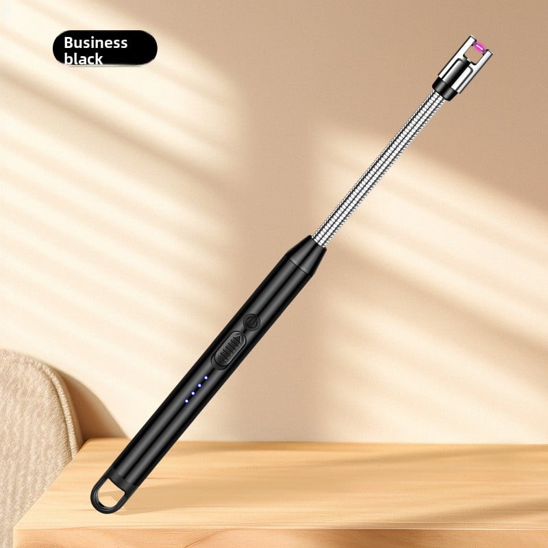 Extended Windproof Pulse Ignition Gun for Gas Stove and Candle Lighter