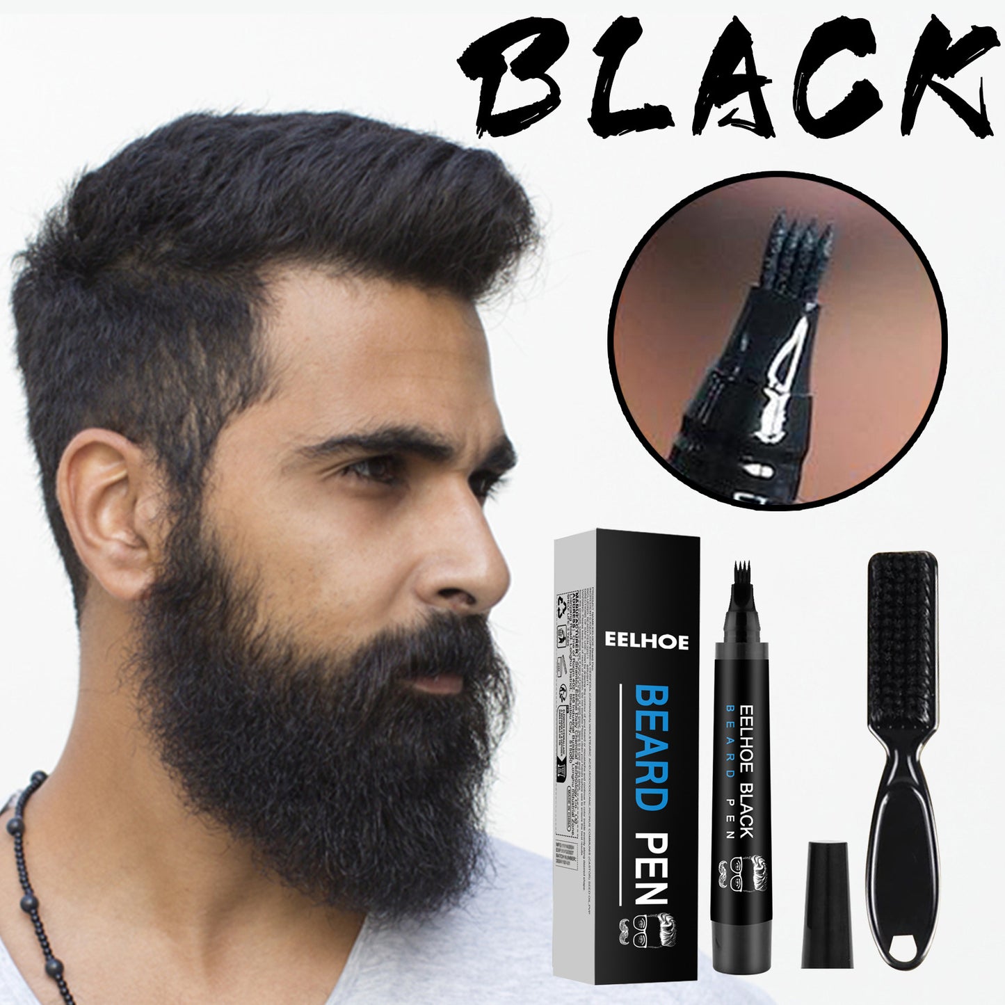 Beard Filling Pen Kit for Men