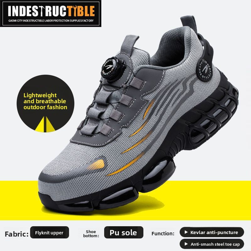 Anti-Smash Anti-Stab Safety Work Shoes with Kevlar Soles