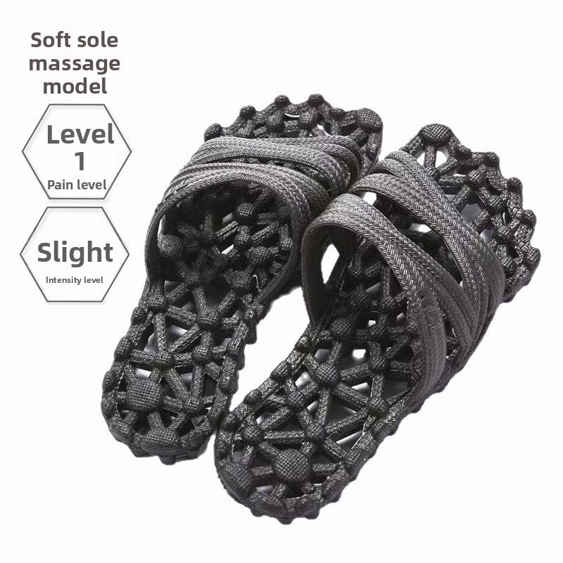 Foot Acupoint Massage Slippers for Bathroom