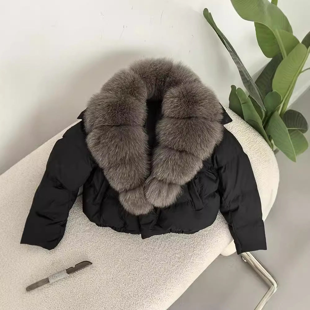 Short Warm Jacket - Women's Fashion