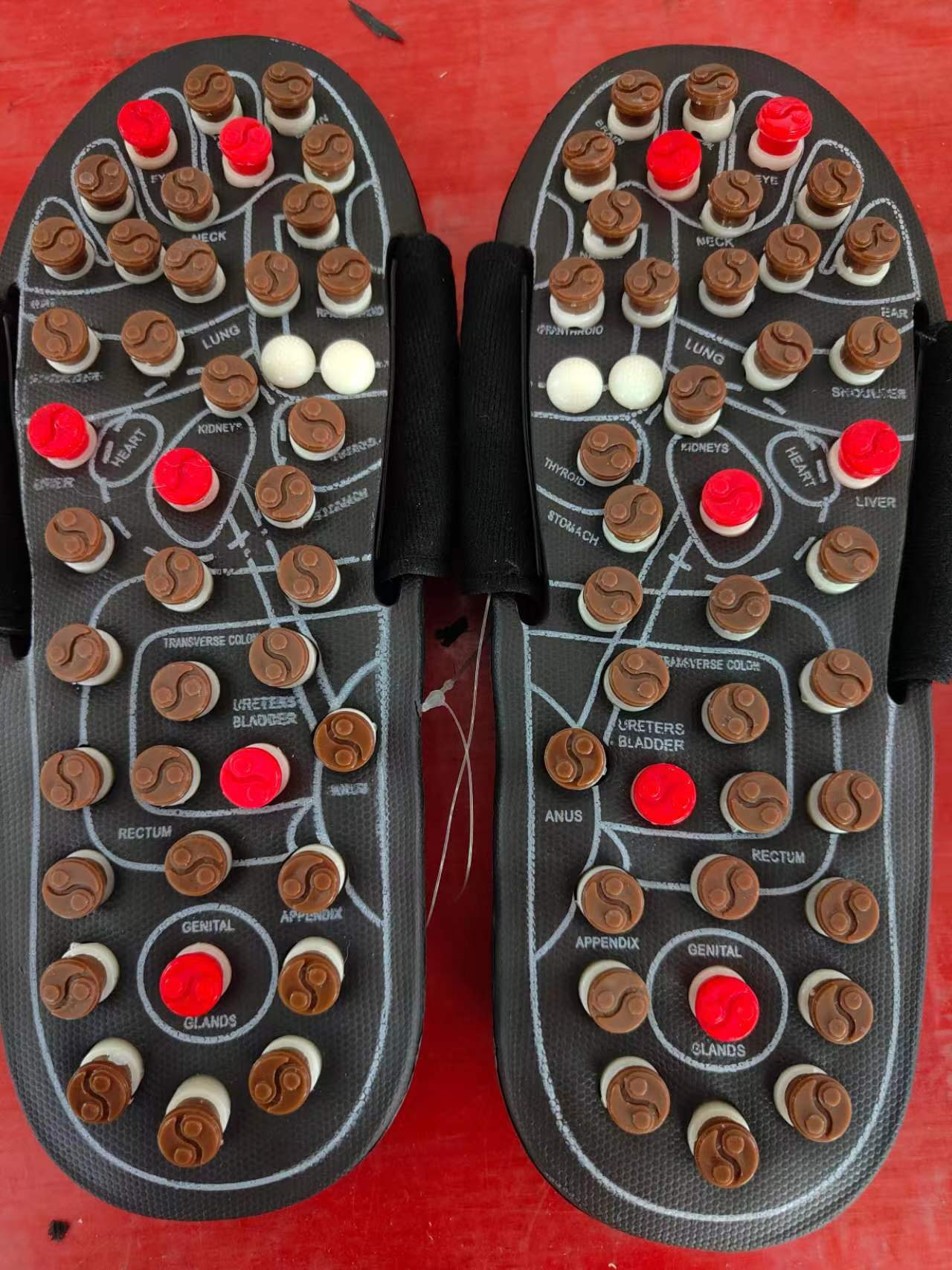 Dot Rotating Health-Care Massage Slippers