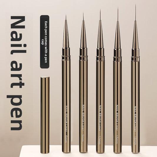Professional Nail Art Drawing Pen Set for Detailed Designs