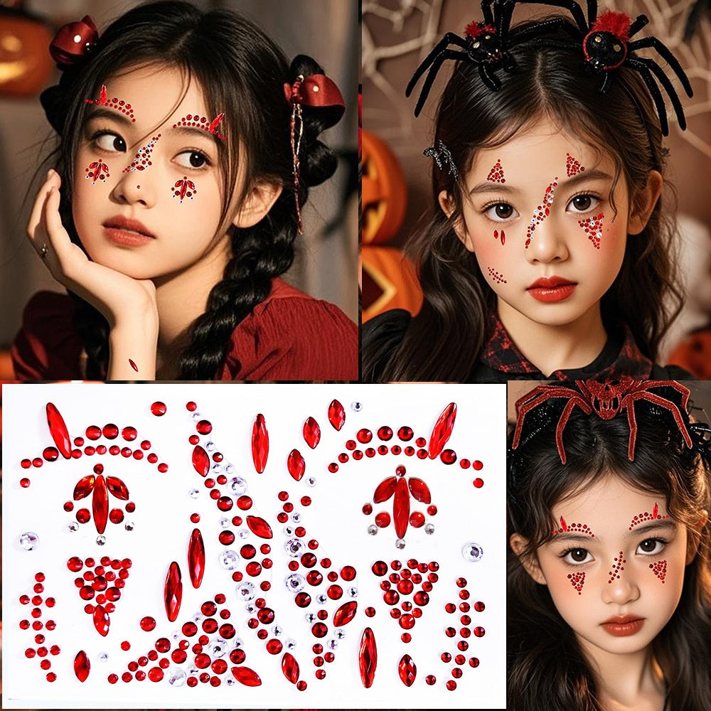 Halloween Face Stickers for Horror Makeup