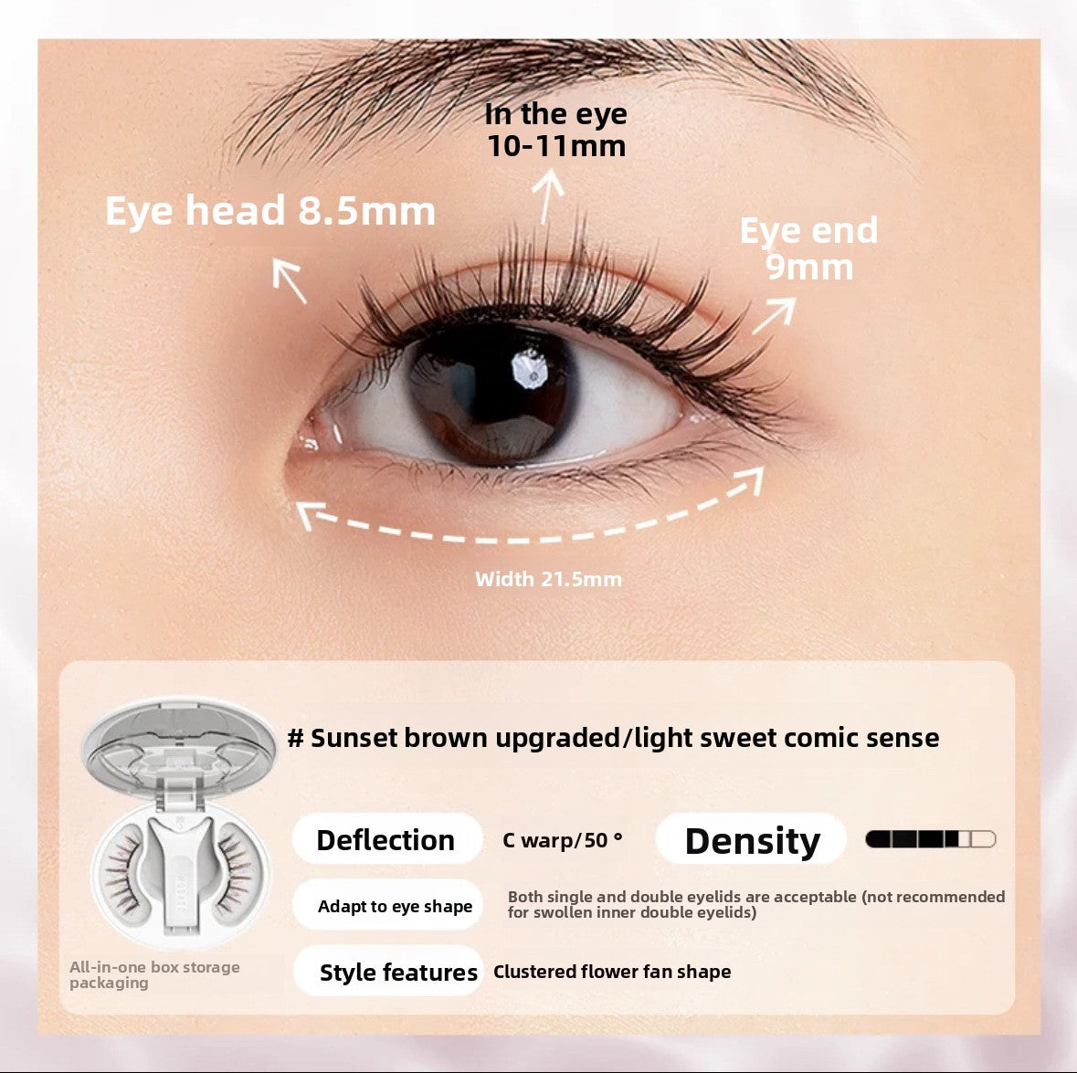 Magnetic Eyelashes for a Natural Look