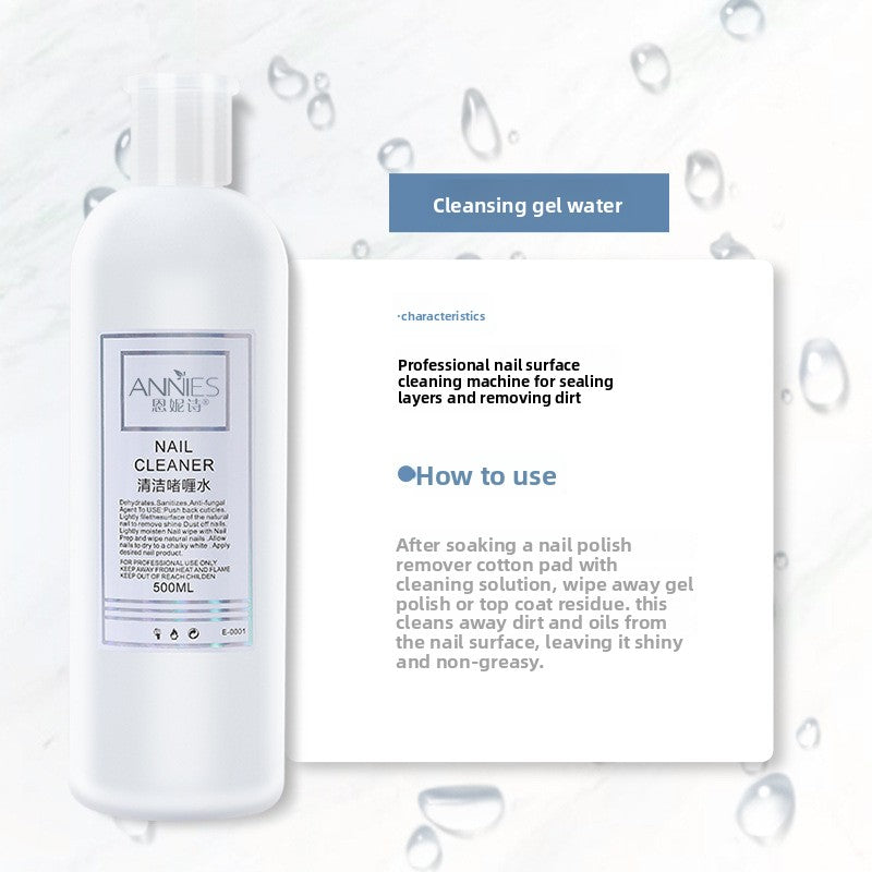 Press Bottle Nail Polish Remover and Cleaning Water