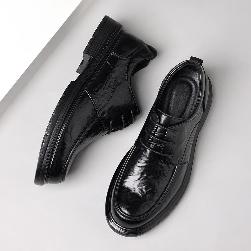 Men's leather shoes