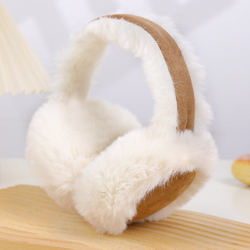 Foldable Plush Winter Earmuffs for Warmth
