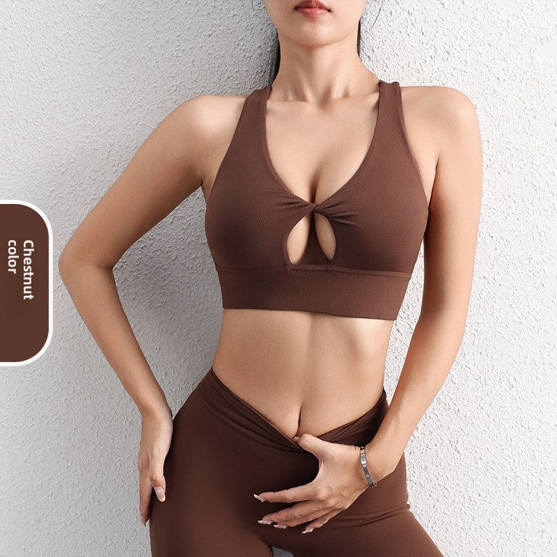 Hollow Out Sports Bra