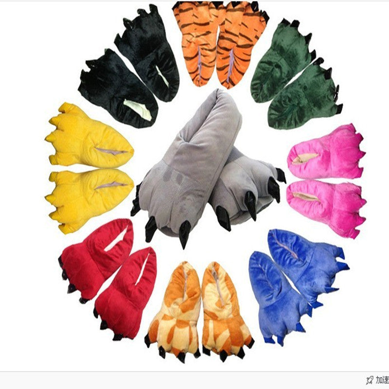 Cartoon Animal Cotton Slippers