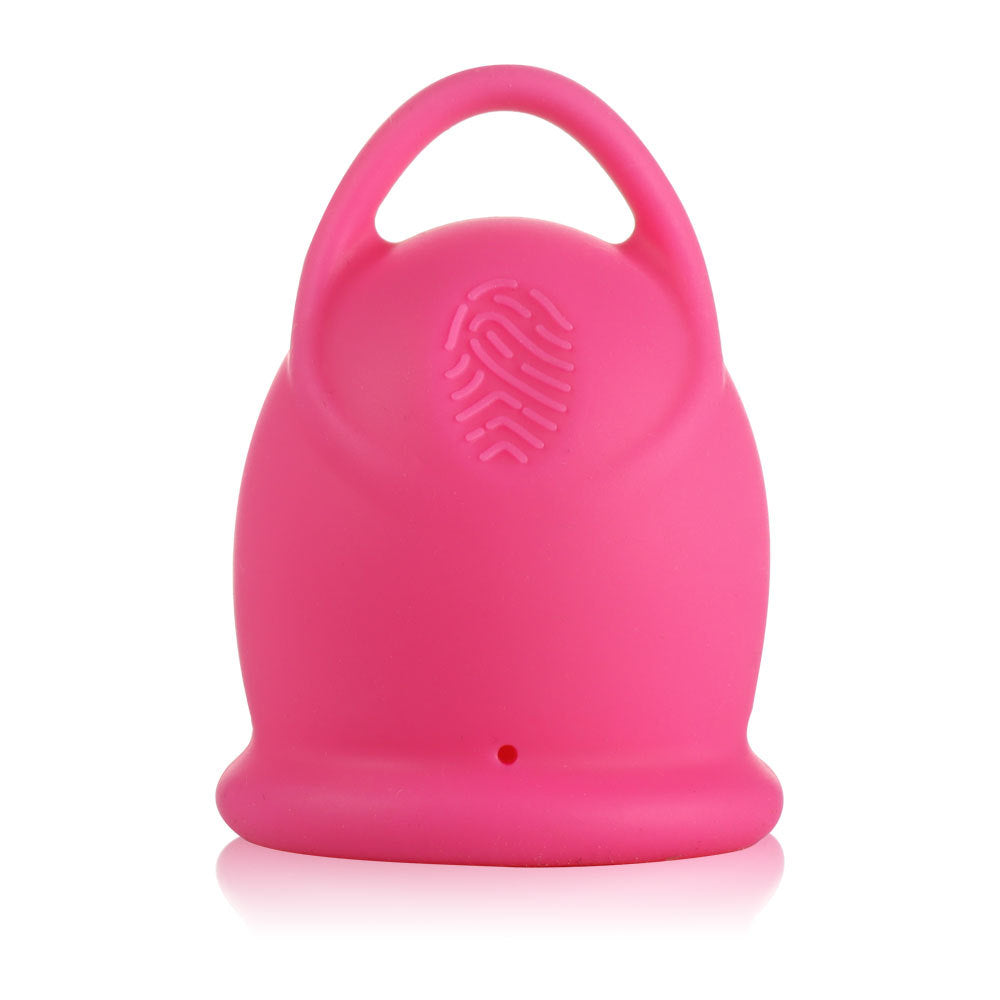 Silicone Menstrual Cup with Pull Ring