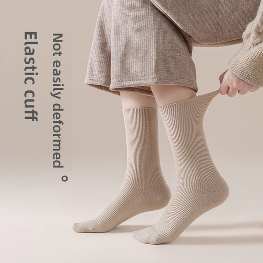 Wool Mid-Tube Socks