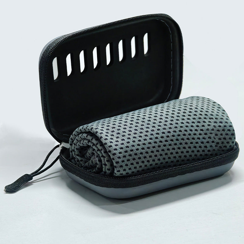 EVA Box Cooling Sports Towel - Quick-Dry Sweat, Absorbent for Outdoor Gym