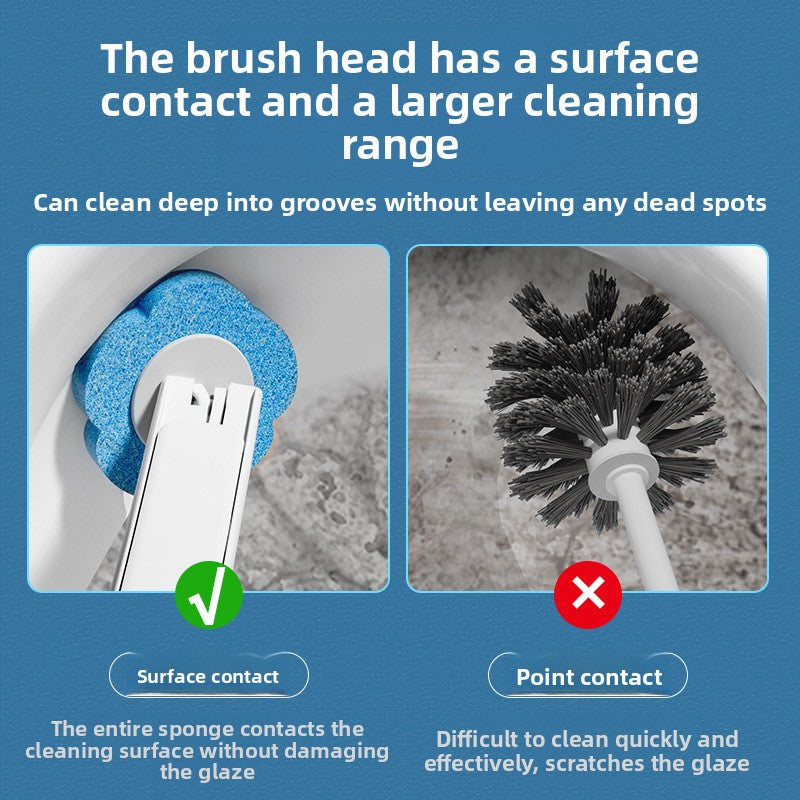 Toilet Brush with Disposable Heads