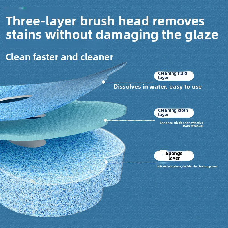 Toilet Brush with Disposable Heads