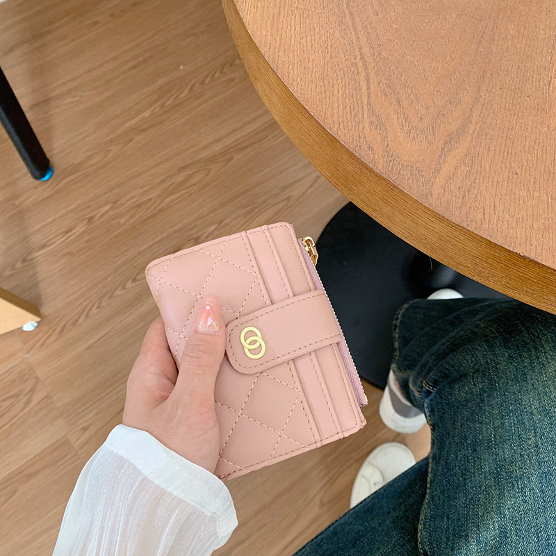 Korean Style Women's Wallet with Multi-Card Slots