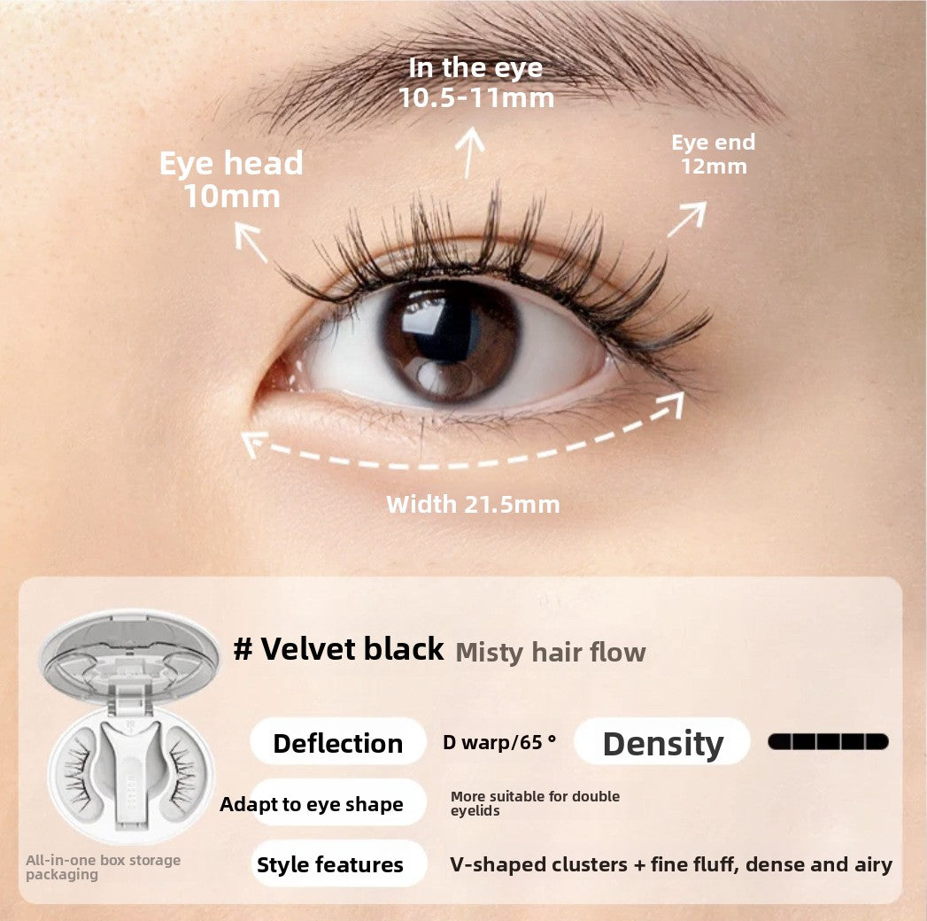 Magnetic Eyelashes for a Natural Look