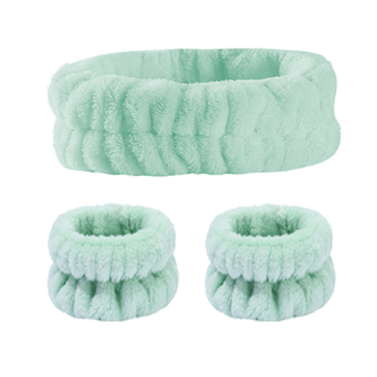 Flannel Headband Set