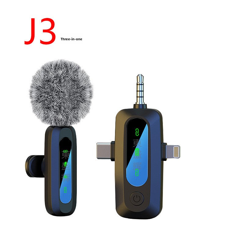 Mini Wireless Clip-on Microphone for Phone Recording