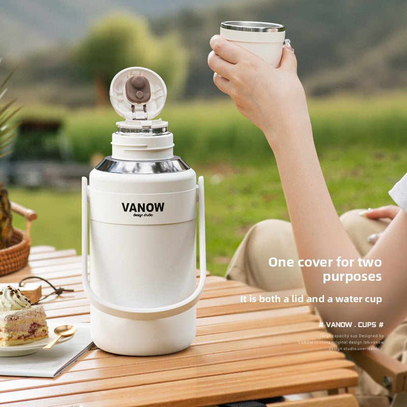 Vacuum Insulated Thermos Cup - Vanow Stainless Steel