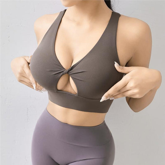 Hollow Out Sports Bra