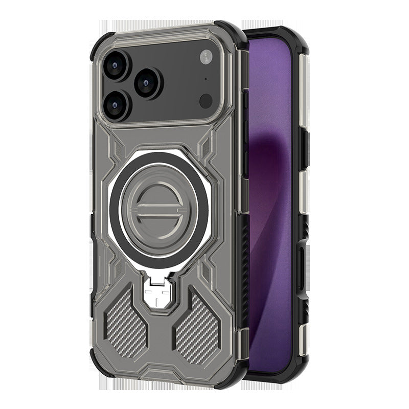 Magnetic Transparent Airbag Shockproof Phone Case