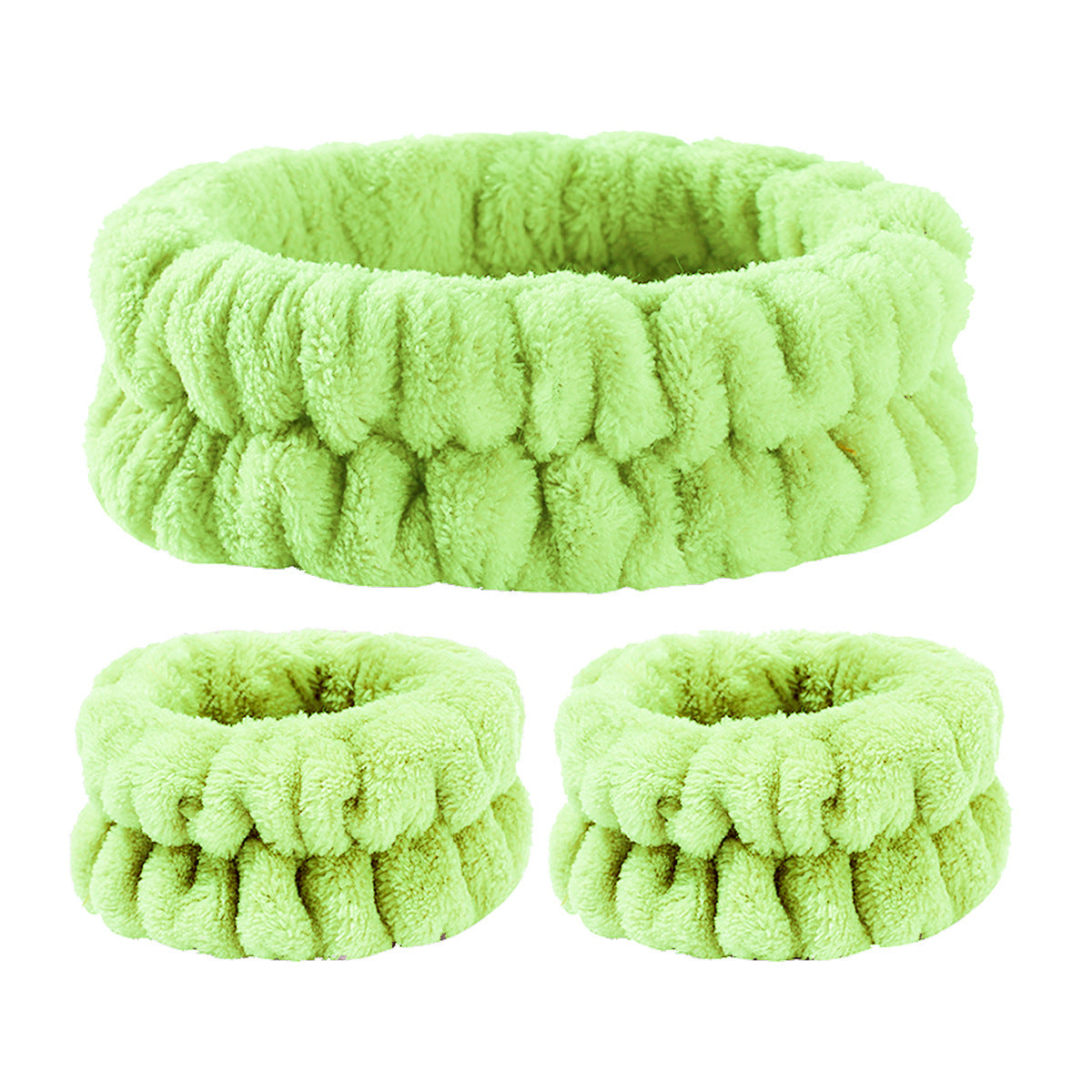 Flannel Headband Set