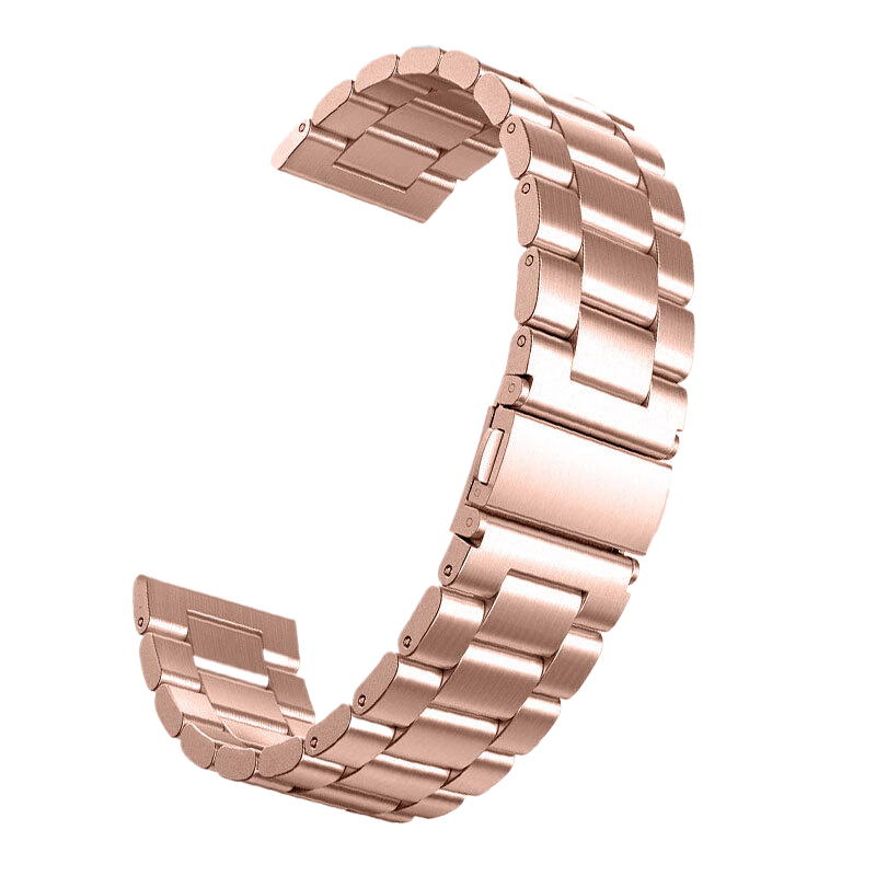 Gold Stainless Steel Watch Strap