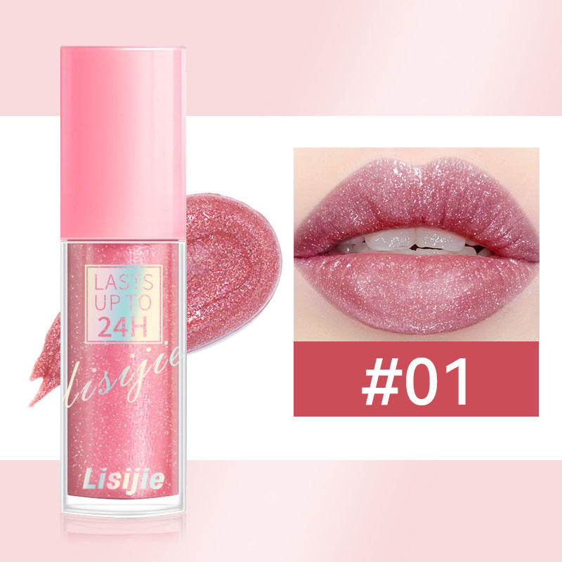 Sparkling Lip Glaze with Glitter