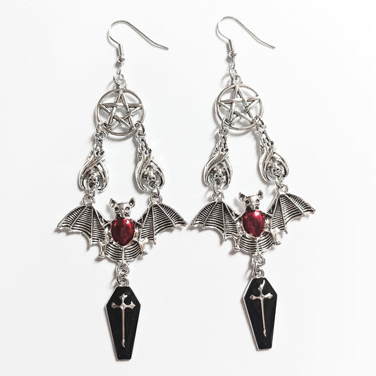 Bat Vampire Earrings