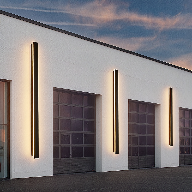 Minimalist LED Waterproof Outdoor Wall Lamp