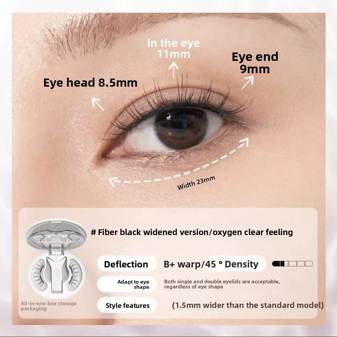 Magnetic Eyelashes for a Natural Look