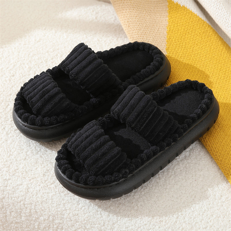 Plush Cotton Slippers